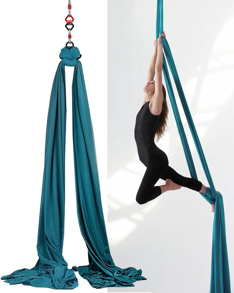 premium Aerial Silk for Yoga & Fitness | Strong Stretch Fabric for Aerial Yoga, Anti-Gravity & Performance
