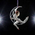 Professional Aerial Moon | Crescent Moon Lyra Hoop