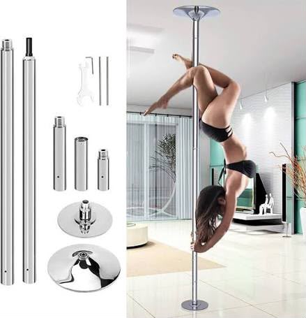 Elite Spinning & Static Dance Pole | Adjustable Height