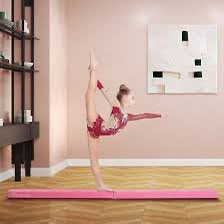 3M Low Foldable Balance Beam for Artistic Gymnastics | Floor Training Beam
