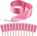 Competition Rhythmic Gymnastics Ribbon Set – 6m Customizable Ribbon with Carbon Fiber Stick