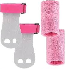 Premium Gymnastics Hand Grips & Wristbands Set – Non-Slip Palm Protectors for Training