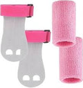 Premium Gymnastics Hand Grips & Wristbands Set – Non-Slip Palm Protectors for Training
