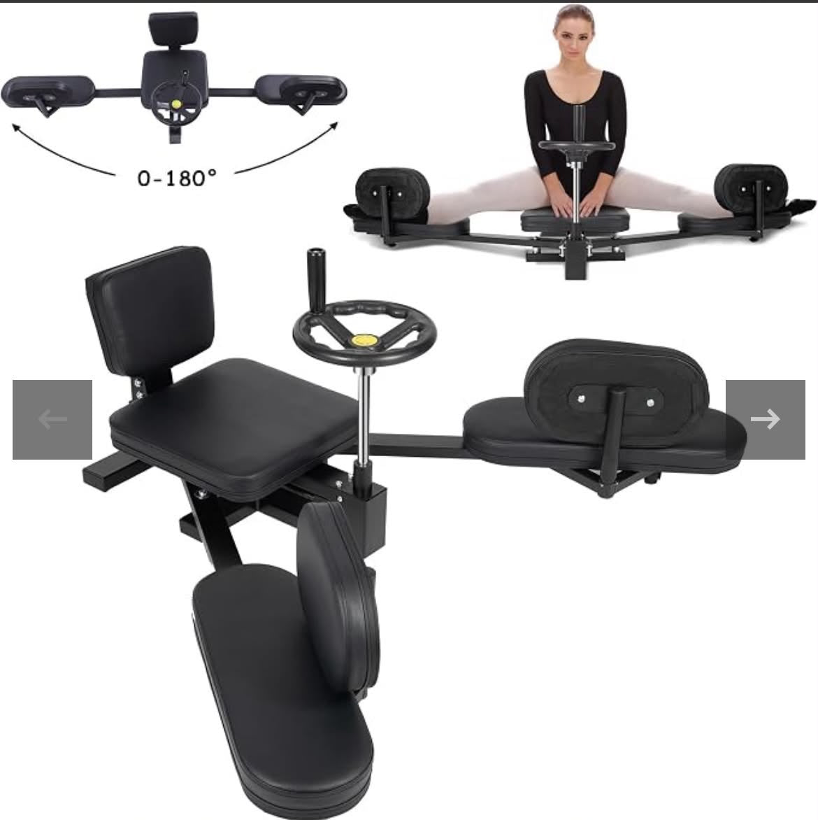 Leg Split Machine – Adjustable Flexibility &amp; Stretch Trainer