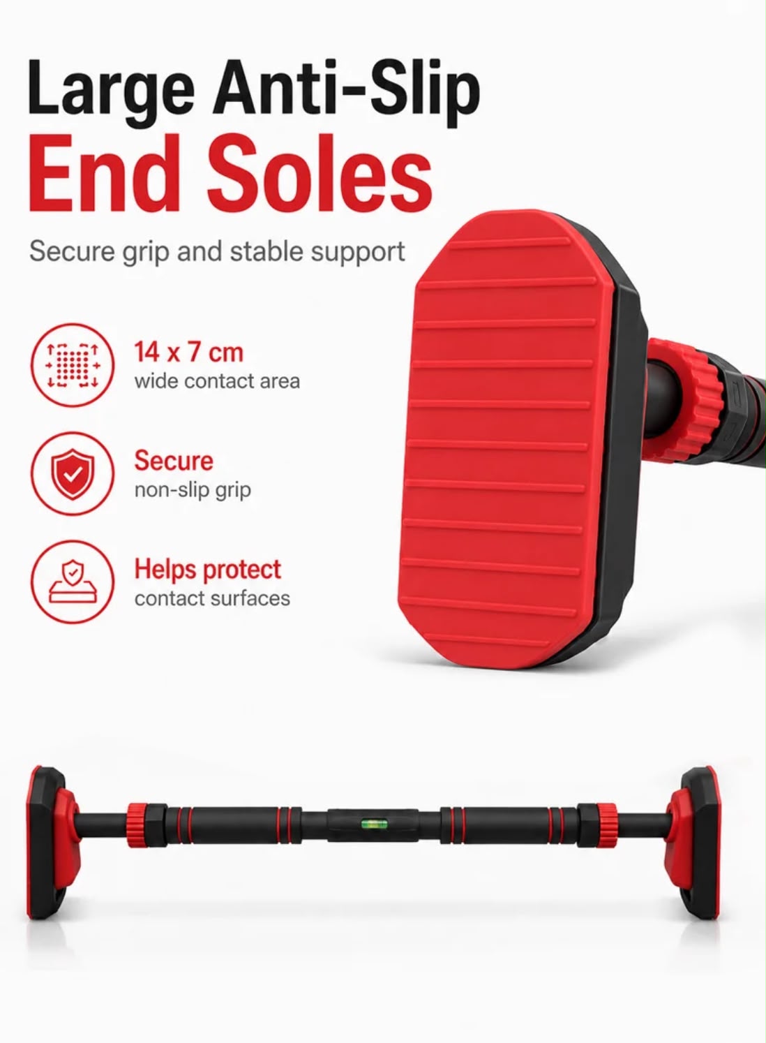 No-Screw Doorway Pull Up Bar | No Drilling