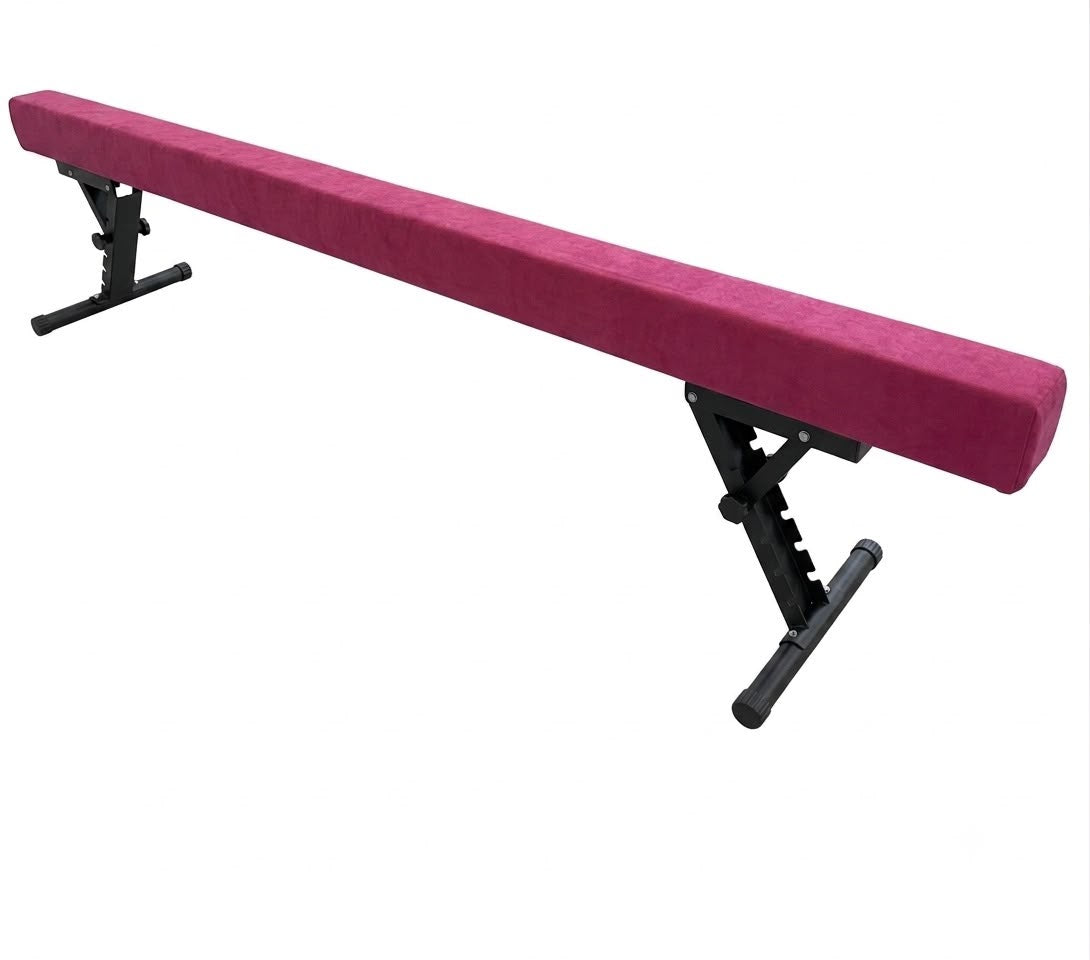 Professional Adjustable Gymnastics Balance Beam – Home & Gym Training Beam