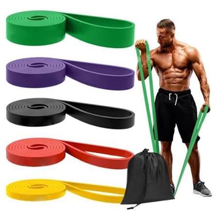 Heavy Duty Pull-Up Assistance & Resistance Bands Set (5-Pack)