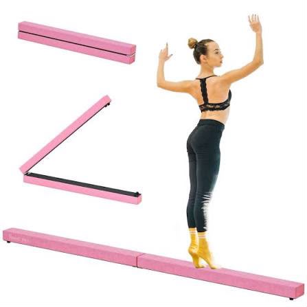 3M Low Foldable Balance Beam for Artistic Gymnastics | Floor Training Beam